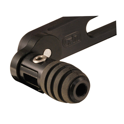 08-7899 Eccentric Folding Toe Piece (Black) - Woodcraft Technologies