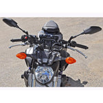 Clipon Adapter Plate w/ Std. Black Bars Yamaha FZ-07 2015-17, MT-07 2018-20 - Woodcraft Technologies