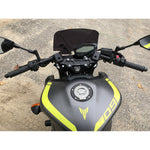 Clipon Adapter Plate w/ XL Black Bars Yamaha MT-09 2018-20 - Woodcraft Technologies