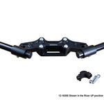 Ducati Monster 1200 Clipon Adapter Plate w/ Std. Black Bars and  Res. Spacer