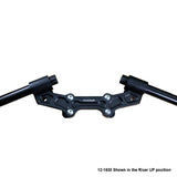 Clipon Adapter Plate w/ Std. Black Bars Ducati Monster 1200