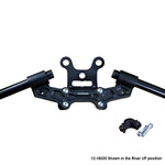 Ducati Monster 797/821 2018-21 Clipon Adapter Plate w/Gauge Mount 1.5 inch Standard Rise w/ BXL bars