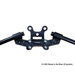 Ducati Monster 797/821 2018-21 Clipon Adapter Plate w/Gauge Mount 1.5 inch Standard Rise w/ BXL bars