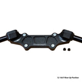Ducati Monster 937 2021-22 Riser Adapter Plate w/ Standard Black Bars