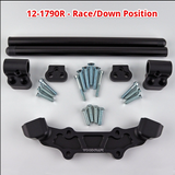 Clipon Adapter Plate, KTM DUKE 790 2018-20, DUKE 890 2020-21 - Woodcraft Technologies