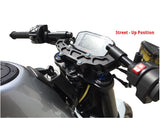 Clipon Adapter Plate, KTM DUKE 790 2018-20, DUKE 890 2020-21 - Woodcraft Technologies