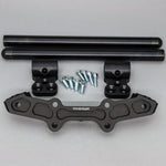 Clipon Adapter Plate w/ Std. Black Bars Yamaha FZ-07 2015-17, MT-07 2018-20 - Woodcraft Technologies