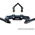 Ducati Monster 1200R 2016-19 Clipon Adapter Plate W/Steering Damper Mount Black Bars