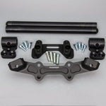 Clipon Adapter Plate w/ Std. Black Bars Ducati Monster 1200 - Woodcraft Technologies