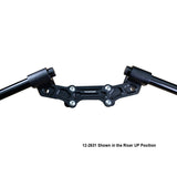 Clipon Adapter Plate w/ XL Black Bars Ducati Monster 821 2014-17