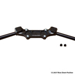 Ducati Monster 937 2021-22 Riser Adapter Plate w/ Standard Black Bars
