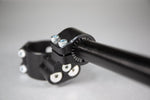 BMW S1000RR 2020 55MM Diameter Side Mount 35mm Rise Eccentric Clip-on Riser Assembly with OEM Clipon Delete - Woodcraft Technologies