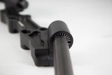 Adjustable Riser Clipon Adapter Plate w/ Std. Black Bars Kawasaki NINJA 650 2006-2016, ER6N 2009-2011 - Woodcraft Technologies