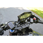 Yamaha FZ09 '14-17,XSR900 '16+ Front Mount 35mm Eccentric Adjustable Adapter Plate Assembly - Woodcraft Technologies