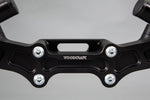 Ducati Monster 821 '14-17 Front Mount 35mm Eccentric Adjustable Adapter Plate Assembly - Woodcraft Technologies