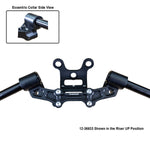 Ducati Monster 797/821 2018-21 Clipon Adapter Plate w/Gauge Mount 1.5 inch Standard Rise w/ BXL bars