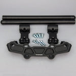 Clipon Adapter Plate w/ XL Black Bars Yamaha FZ-10 2017, MT-10 2018-20 - Woodcraft Technologies