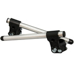 Kawasaki Ninja 400 41mm Riser Clipon Assembly with 2-1/2" Rise (street or track) - Woodcraft Technologies