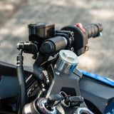 Kawasaki Ninja 400 41mm Riser Clipon Assembly with 2-1/2" Rise (street or track) - Woodcraft Technologies