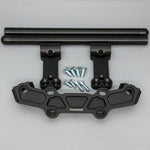 Clipon Adapter Plate w/ XL Black Bars Yamaha FZ-10 2017, MT-10 2018-20 - Woodcraft Technologies