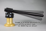 75mm Rise Front Mount Adjustable Angle Clipon Risers (with special 1" bars) - Woodcraft Technologies