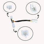 43-0107 2018-23 Kawasaki Ninja400, Ninja500 Keyswitch Elimination Harness