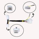 43-0110 Kawasaki Ninja 250 1988-2007 Keyswitch Elimination Harness