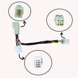 43-0202 Suzuki GSX-R1000/SV650/S/SV1000/S Keyswitch Elimination Harness