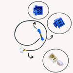 43-0402EU  2009-14 Yamaha R1 Euro Model (w/ immobilizer) Keyswitch Elimination Harness