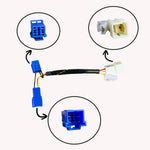 43-0403EU 2015-19 Yamaha R1/R1M EU Models Keyswitch Elimination Harness