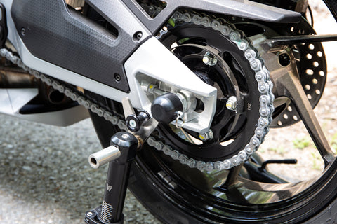 45-0760R Rear Axle Slider Kit, Aprilia RS660, RS457