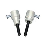 50-0150 Kawasaki ZX636R 2013-18 Frame Slider Base Kit (pucks sold separately) - Woodcraft Technologies