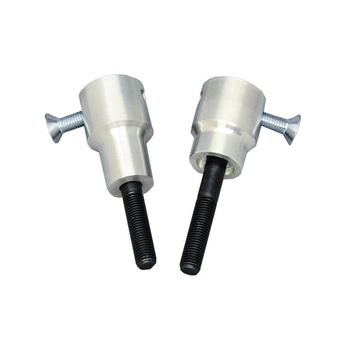 50-0150 Kawasaki ZX636R 2013-18 Frame Slider Base Kit (pucks sold separately) - Woodcraft Technologies