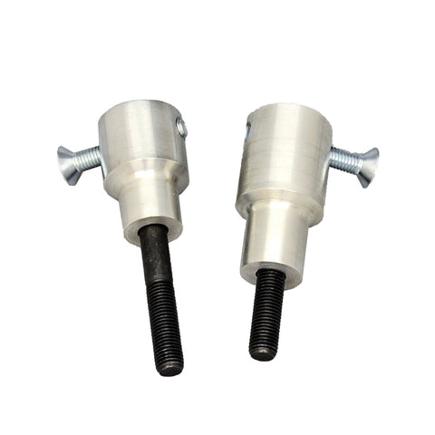 50-0200 Suzuki GSXR600 1997-2000, GSXR750 1996-99 Frame Slider Base Kit (pucks sold separately) - Woodcraft Technologies