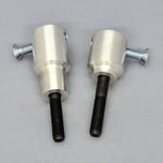 50-0240 Suzuki GSXR750 2000-05, GSXR600 2001-05, GSXR1000 2001-06 Frame Slider Base Kit (pucks sold separately) - Woodcraft Technologies