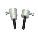 50-0247 Suzuki GSXR600/750 2006-07 Frame Slider Base Kit only (50-1399 pucks recommended for racing) - Woodcraft Technologies