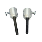 50-0300 Honda F2 1991-94 Frame Slider Base Kit (pucks sold separately) - Woodcraft Technologies