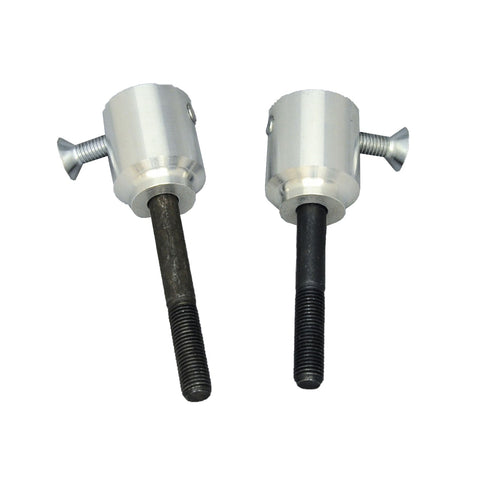 50-0300 Honda F2 1991-94 Frame Slider Base Kit (pucks sold separately) - Woodcraft Technologies