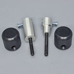 50-0502U Triumph 675 2013-17 / Street Triple 2013-16 Under Body Frame Slider Kit Assembly (1099 Pucks Included) - Woodcraft Technologies
