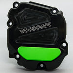 60-0168RB Kawasaki ZX10R RHS Ignition Trigger Cover - Assembly - Woodcraft Technologies