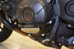 60-0409LC Yamaha FZ09/MT09/FJ09/XSR900 LHS Stator Cover Protector w/ Skid Pad