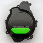 60-0445LB 2003-06 Yamaha R6/2006-09 R6S LHS Stator Cover w/ Skid Pad