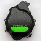 60-0445LB 2003-06 Yamaha R6/2006-09 R6S LHS Stator Cover w/ Skid Pad