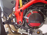 60-0640RB Ducati 748/1098/1198, S4RS RHS All (Dry) Clutch Cover w/ Skid Plate
