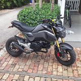 Hindle Evo Megaphone Full System Honda GROM 2017-20 - Woodcraft Technologies