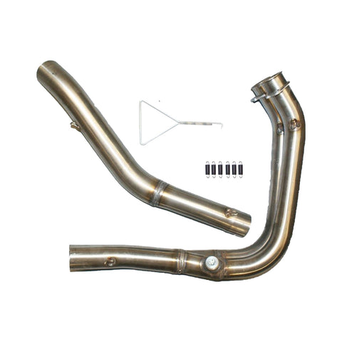 Honda CBR500R/F/X 2016-2017 Megaphone SS Front Section Assembly (122) - Woodcraft Technologies