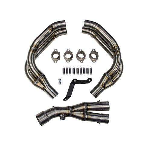 Yamaha R6 2006-2016 Megaphone Evo Front Section Assembly (12225) - Woodcraft Technologies