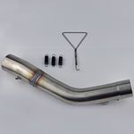 75-0506MEL Triumph 765 Street Triple Megaphone Elbow - Woodcraft Technologies