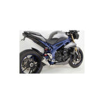 Hindle Evolution Megaphone Slip-on System Triumph 1050 Speed Triple 2011-15 - Woodcraft Technologies