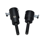 50-0409 Yamaha FZ09, FJ09, XSR900, MT09 2014-20 Frame Slider Base Kit (pucks sold separately) - Woodcraft Technologies